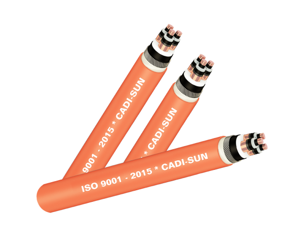 Cáp điện Cadisun 3 lõi, màn chắn băng đồng, giáp sợi thép – SWA(ASWA)/CTS-W 3x? – 20/35(40.5) kV or 20/35(38.5) kV