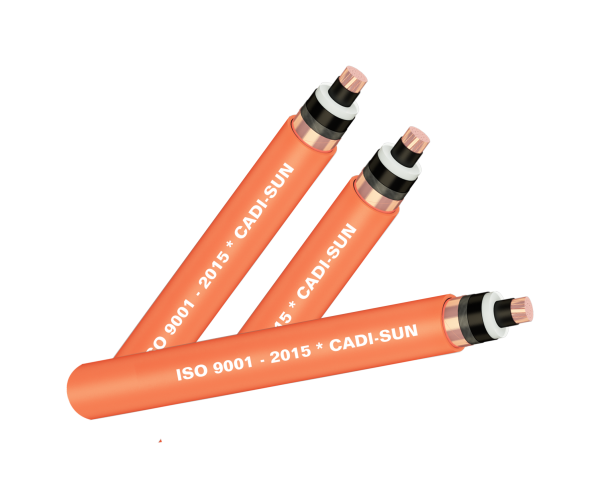 Cáp điện Cadisun 1 lõi, màn chắn băng đồng, không giáp – CXV(AXV)/CTS-W 1x? – 20/35(40.5) kV hoặc 20/35(38.5) kV