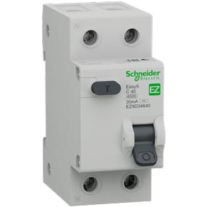 RCBO 1P+N 40A 4.5kA 30mA EZ9D34640